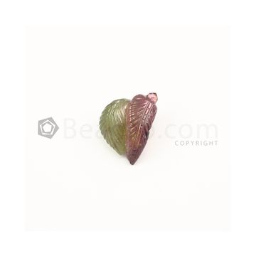 27 x 20 mm - Watermelon (Bi-Color) Tourmaline Carving - 46.00 carats (ToCarv1014)