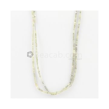 1.40 to 2 mm - Light Tones Fancy Diamond Cube Beads - 22.00 carats (FncyDiaCu1055)