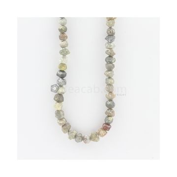5 to 7 mm - Medium Tones Diamond Rough Beads - 110.00 carats (RoDia1010)