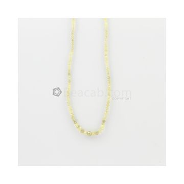 2 to 5 mm - Medium Yellow Diamond Faceted Beads - 30.87 carats (YDia1023)