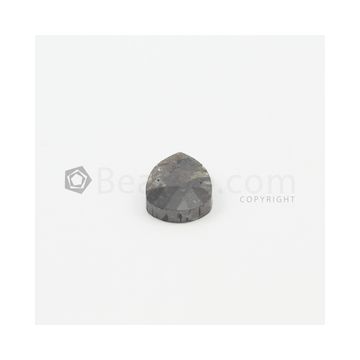 16.20 x 11.20 mm - Black Pear Shaped Rose Cut Diamond  - 7.8 carats (FncyDiaRC1090)
