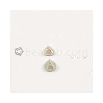 7 x 6 mm to 8.50 to 6.50 mm - Light Tones Pear Shaped Diamond Cut Stones Diamond  - 2.67 carats (FDCS1001)