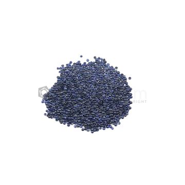 1.30 mm - Medium Blue Round Sapphire Cabochons - 873 pieces - 34.29 carats (SaCab1001)