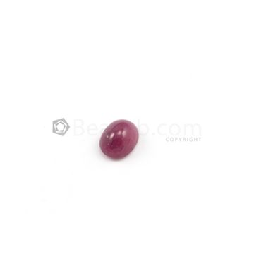14.50 x 11 mm - Medium Red Oval Ruby Cabochon - 1 piece - 11.42 carats (RuCab1028)