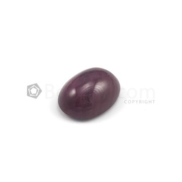 23 x 19 mm - Dark Red Oval Ruby Cabochon - 1 piece - 40.45 carats (RuCab1076)