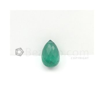 17 x 11 mm - Medium Green Emerald Drop - 1 pieces - 13.50 carats (EDr1043)