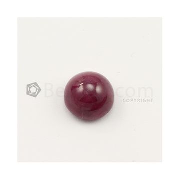 14 mm - Medium Red Ruby Round Shape Cabochon - 1 pieces - 18.75 carats (RuCab1111)