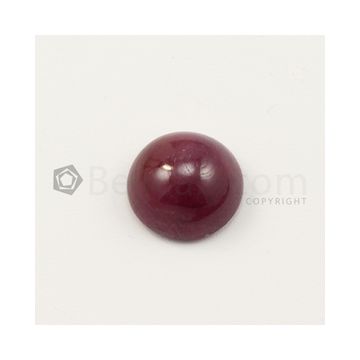 16 mm - Medium Red Ruby Round Shape Cabochon - 1 pieces - 21.54 carats (RuCab1113)