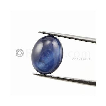 8 x 10 mm - Dark Blue Sapphire Oval Shape - 132 Pieces - 528.78 carats (SaCab1025)
