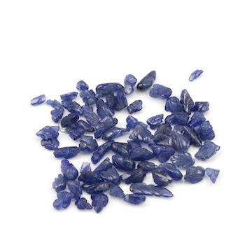 7 x 4.50 mm to 13 x 5 mm - Dark Blue Sapphire Leaf Shape - 67 Pieces - 111.37 carats (SCar1066)