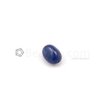 12.90 x 9.50 mm - Medium Blue Unheated Sapphire Oval Shape - 1 Piece - 7.28 carats (SaCab1035)