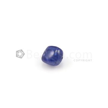 11 x 10 mm - Medium Blue Unheated Sapphire Tumbled Shape - 1 Piece - 9.61 carats (STuB1006)