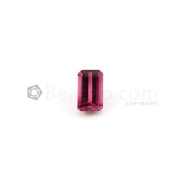 13.40 x 8.20 mm - Dark Pink Tourmaline Emerald Cut - 1 Piece - 6.30 carats (ToCS1019)