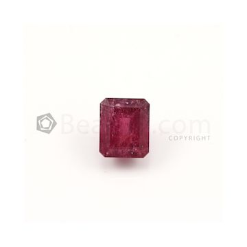 14.20 x 11.90 mm - Dark Pink Tourmaline Emerald Cut - 1 Piece - 12.34 carats (ToCS1050)