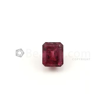 13.10 x 11.60 mm - Dark Pink Tourmaline Emerald Cut - 1 Piece - 10.71 carats (ToCS1057)