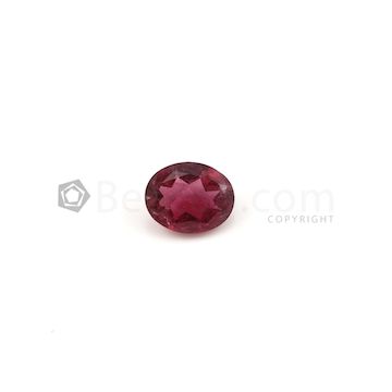 13.60 x 10.90 mm - Dark Red Tourmaline Oval Cut - 1 Piece - 5.92 carats (ToCS1071)