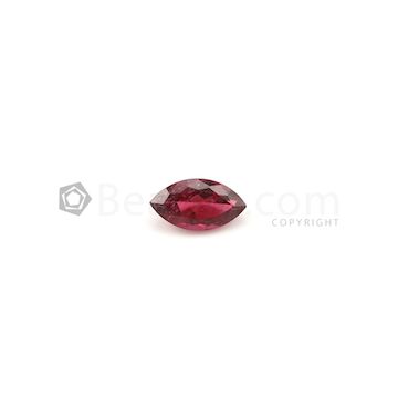 14.50 x 7.80 mm - Dark Red Tourmaline Marquise Cut - 1 Piece - 4.00 carats (ToCS1075)