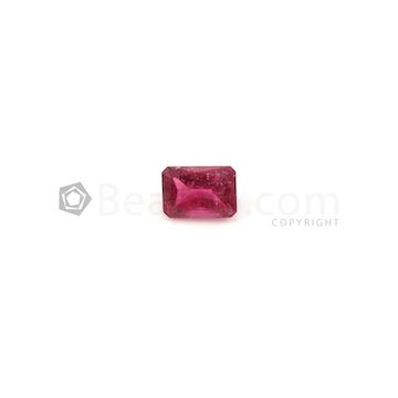 10.10 mm x 7.10 mm - Medium Pink Tourmaline Emerald Cut - 1 Piece - 2.89 carats (ToCS1089)
