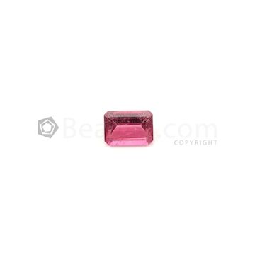 1030 x 7.40 mm - Medium Pink Tourmaline Emerald Cut - 1 Piece - 3.24 carats (ToCS1093)