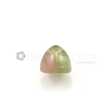 12.80 x 15 mm - Bi-Color (Watermelon) Tourmaline High Dome Cut - 1 Piece - 22.45 carats (ToCab1011)