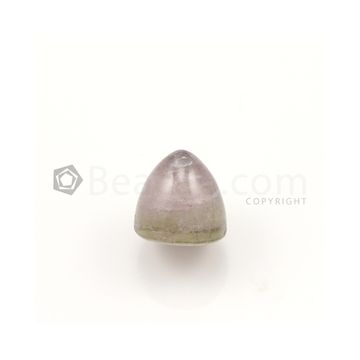 12.90 x 13.50 mm - Bi-Color (Watermelon) Tourmaline High Dome Cut - 1 Piece - 18.32 carats (ToCab1012)
