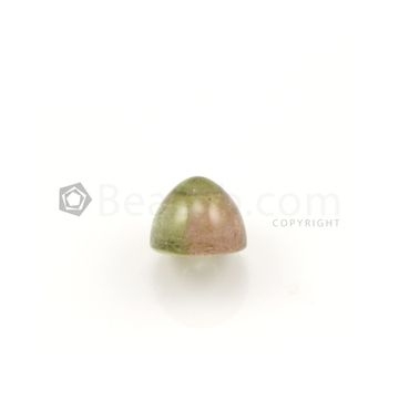 9.90 x 13 mm - Bi-Color (Watermelon) Tourmaline High Dome Cut - 1 Piece - 13.03 carats (ToCab1013)
