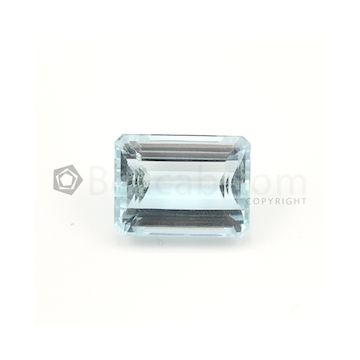 20 x 15.10 mm - Medium Blue Aquamarine Emerald Cut - 1 Piece - 23.70 carats (AqCS1002)