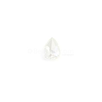 0.82 ct. Pear (I-VS2) White Rose Cut Diamond - 8.70 x 5.60 x 1.90 mm (WDRC1037)