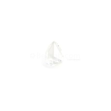 0.99 ct. Pear (I-VS1) White Rose Cut Diamond - 9.10 x 5.90 x 2 mm (WDRC1046)