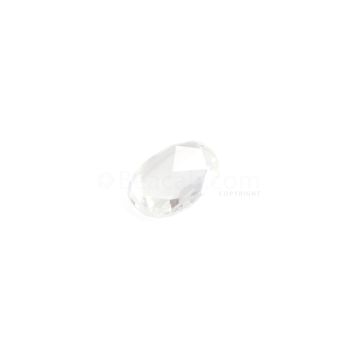 0.78 ct. Oval (G-SI1) White Rose Cut Diamond - 8.30 x 5.80 x 1.40 mm (WDRC1038)