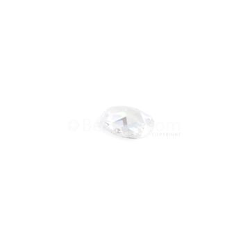 0.71 ct. Oval (E-SI1) White Rose Cut Diamond - 7.60 x 5.20 x 1.80 mm (WDRC1102)