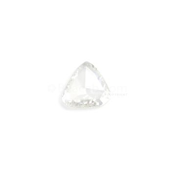 1.07 ct. Pear (H-VS2) White Rose Cut Diamond - 9.70 x 8.50 x 1.50 mm (WDRC1058)