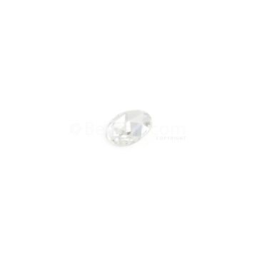 0.62 ct. Oval (J-SI1) White Rose Cut Diamond - 7.2 x 5.8 x 1.8 mm (WDRC1106)