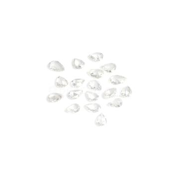 6.29 ct. Pear (-) White Rose Cut Diamond -  (WDRC1136)