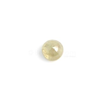 1 Pc - Yellow Diamond Round Rose Cut - 1.73 cts - 6.80 x 4.30 mm (DRC1328)