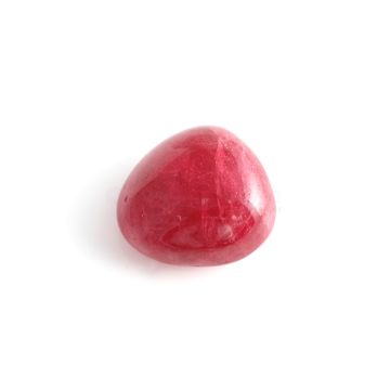 1 Pc - Medium Red Spinel Free Form Tumbled Cabochon - 55.32 cts - 22 x 20 x 13 mm (SPNFF1001)