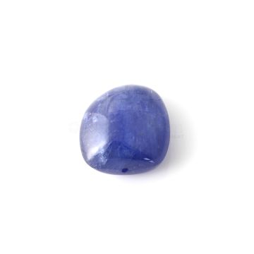 1 Pc - Medium Blue Sapphire in Free Form Tumbled Shape - 63.14 cts - 28 x 20.8 x 12.4 mm (SFF1004)