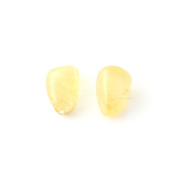 2 Pcs - Medium Yellow Yellow Sapphire in Free Form Tumbled Shape - 82.84 cts (YSFF1002)
