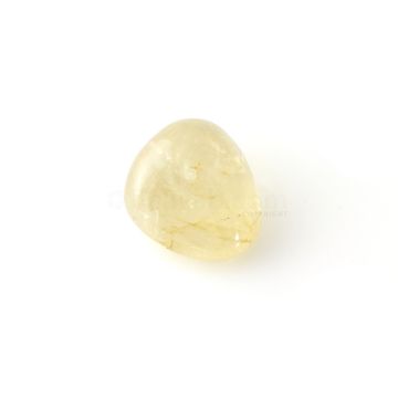 1 Pc - Medium Yellow Yellow Sapphire in Free Form Tumbled Shape - 59.60 cts - 24 x 19.5 x 13.7 mm (YSFF1004)