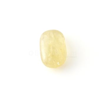 1 Pc - Medium Yellow Yellow Sapphire in Free Form Tumbled Shape - 43.72 cts - 23 x 14.6 x 10.8 mm (YSFF1008)