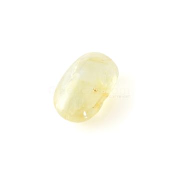 1 Pc - Medium Yellow Yellow Sapphire in Free Form Tumbled Shape - 67.93 cts - 24 x 16.5 x 14.7 mm (YSFF1009)