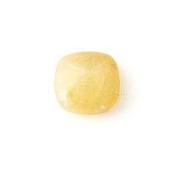1 Pc - Medium Yellow Yellow Sapphire in Free Form Tumbled Shape - 62.26 cts - 22 x 22 x 11.5 mm (YSFF1012)