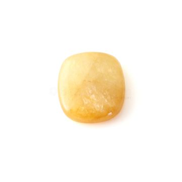 1 Pc - Medium Yellow Yellow Sapphire in Free Form Tumbled Shape - 137.16 cts - 32 x 29 x 10.2 mm (YSFF1013)