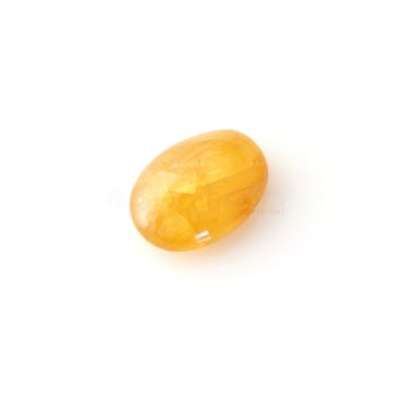1 Pc - Medium Yellow Yellow Sapphire in Free Form Tumbled Shape - 36.25 cts - 22 x 16.8 x 9.7 mm (YSFF1016)