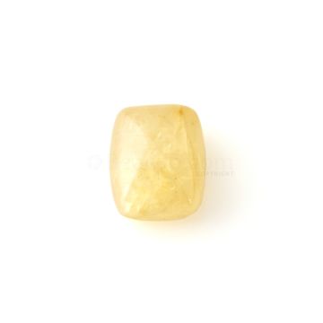 1 Pc - Medium Yellow Yellow Sapphire in Free Form Tumbled Shape - 63.98 cts - 22 x 17.8 x 13.5 mm (YSFF1019)