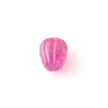 1 Pc - Beautiful Pink Sapphire Carving - 42.60 cts - 18.7 x 14.67 mm (PNSCAR1013)