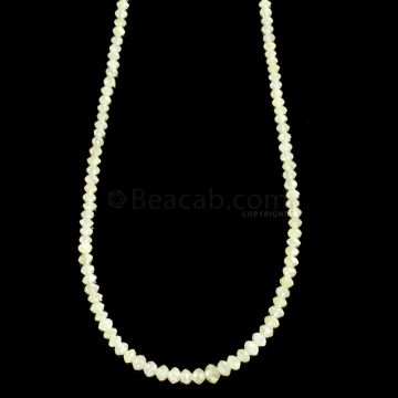 1 Line - Yellow Diamond Faceted Beads - 21.35 cts. - 1.7 to 3 mm (YDIA1048)