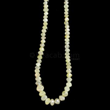 1 Line - Medium Fancy Diamond Faceted Beads - 22.44 cts. - 2 to 4.5 mm (FNCYDIA1068)