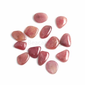 13 Pcs - Medium Tones Multi-Sapphire Slices - 261.24 ct. - 20.2 x 13.5 mm to 26 x 15.2 mm (MSPS1006)