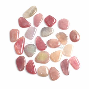 12 Pcs - Medium Tones Multi-Sapphire Slices - 324.22 ct. - 16.8 x 16.6 mm to 26 x 14.9 mm (MSPS1010)